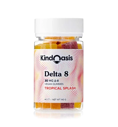 Delta 8 THC Gummies 30mg Tropical Splash | 40ct