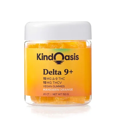 Delta 9+ 15MG 9 THC 15MG THCV Mandarin Orange | 20ct