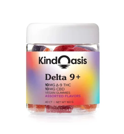 Delta 9+ 10MG 9 THC 10MG CBD Assorted Flavors | 40 ct