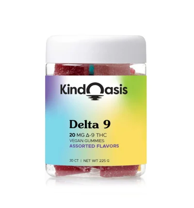 Delta 9 THC Gummies 20MG Assorted Flavors | 30 ct