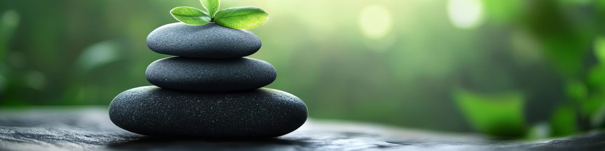 Stress management and mental wellness banner with copyspace for design and messaging, Techniques for managing stress effectively to promote a healthy mind and body